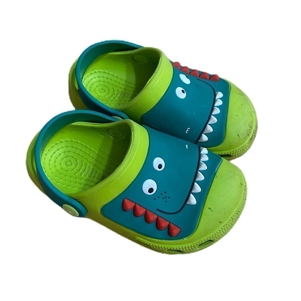 Alligator Sandal Shoes Sz 9 Toddler Green Kids Crocodile